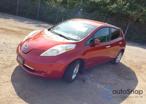 2013 Nissan Leaf Sv z USA, uszkodzony, nr VIN 1N4AZ0CP8DC403480
